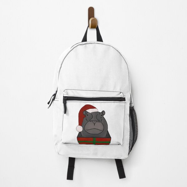 Item preview, Hippopotamus for Christmas designed and sold by Quality-Quail.