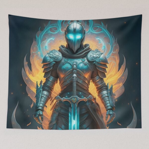 Item preview, Knight Welding Enchanted Sword designed and sold by DragonRealms.