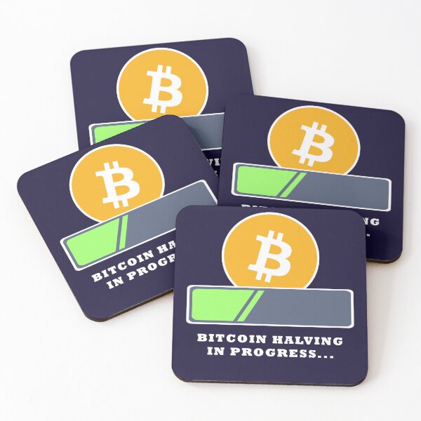 Item preview, Bitcoin Halving in Progress designed and sold by NaNaSpaceStore.
