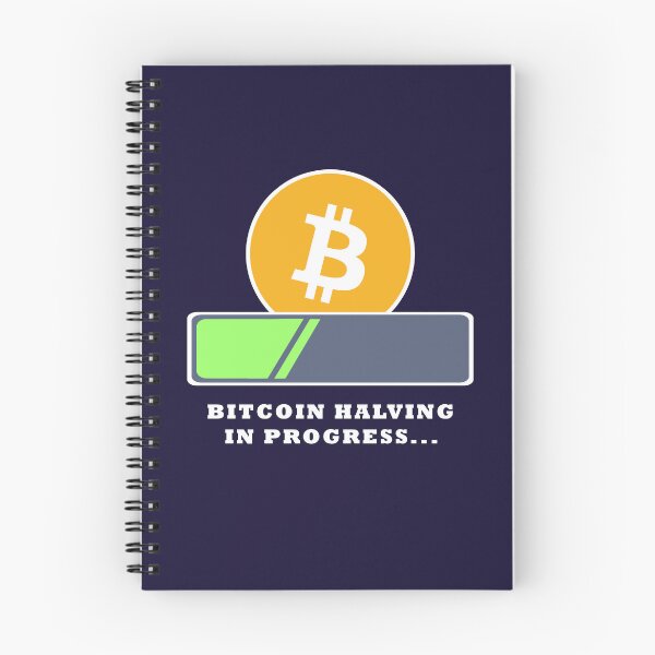 Item preview, Bitcoin Halving in Progress designed and sold by NaNaSpaceStore.