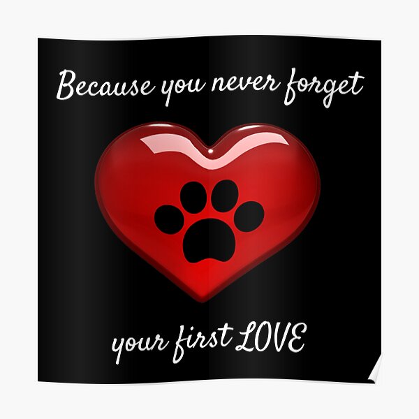 Because you never forget your first love Poster
