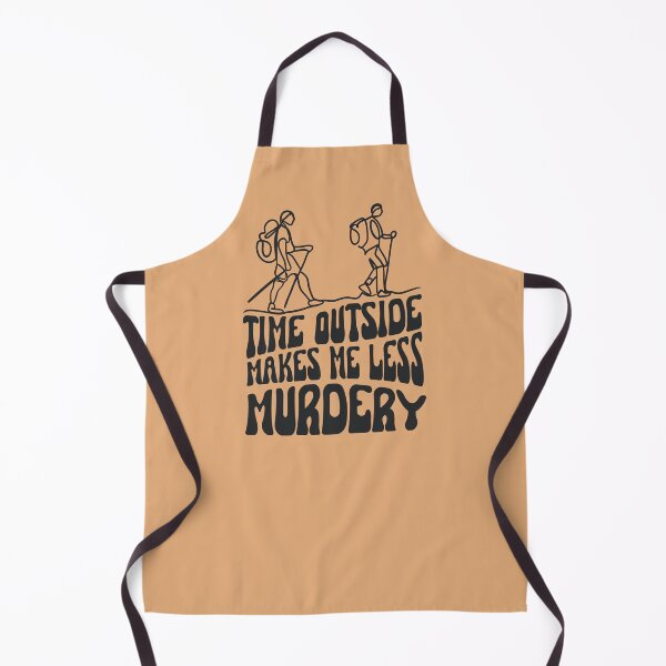 Item preview, Time out side makes me less murdery, retro styled design for backpackers designed and sold by PellSilversmith.