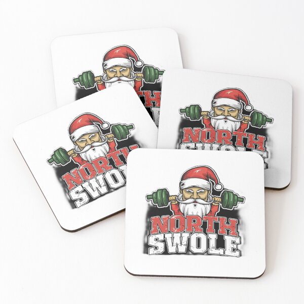 Item preview, Welcome to the North Muscle Santa Christmas Workout designed and sold by medbouk1.