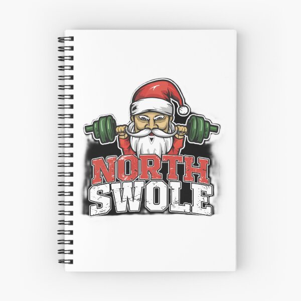 Item preview, Welcome to the North Muscle Santa Christmas Workout designed and sold by medbouk1.