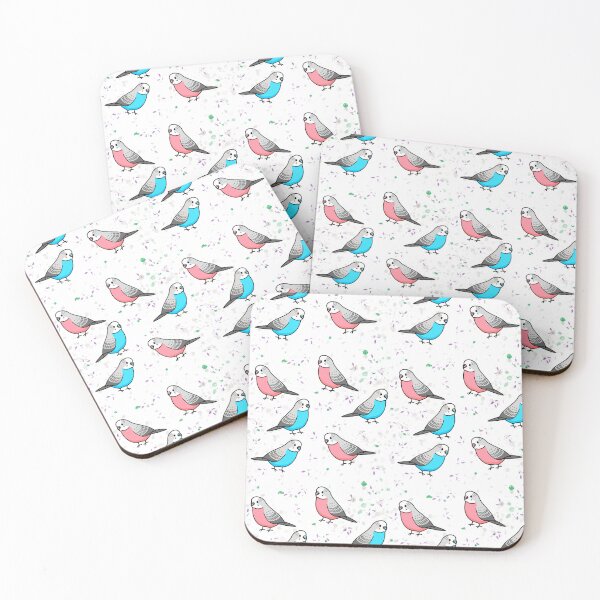 Item preview, Chirpy Charm: Birdy Pattern designed and sold by ArtsByAsia.