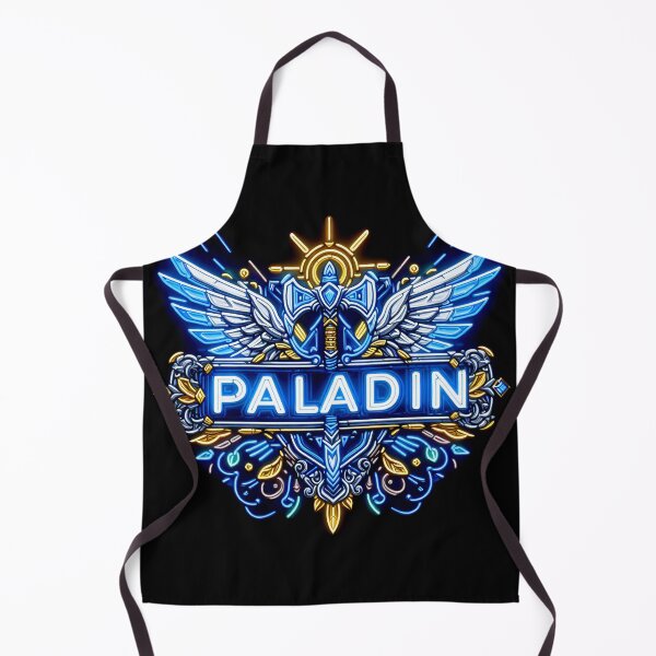 Item preview, Paladin World of Warcraft Inspired Neon Crest designed and sold by CandyCrab.