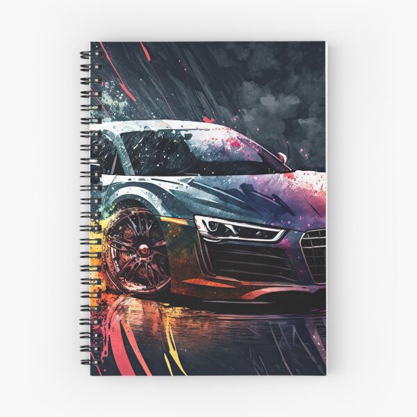 Item preview, Audi R8 - II - Splash Paint designed and sold by Jerhus.