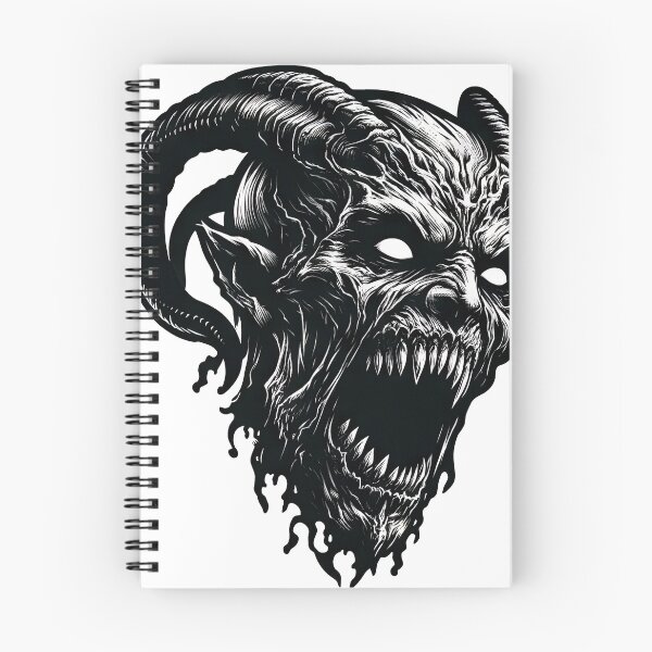 Item preview, Infernal Demon Face designed and sold by psychcyberpunk.