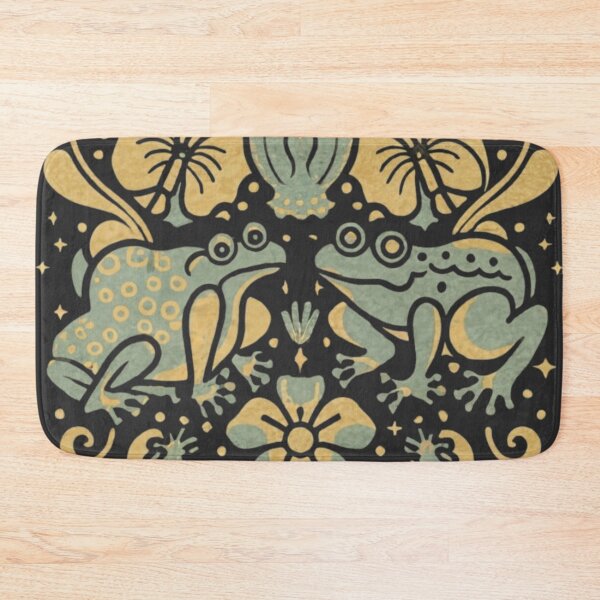 Item preview, Vintage Meadowcore Cottagecore Frogs Butterfly Flower Aesthetic designed and sold by MeadowLoom.