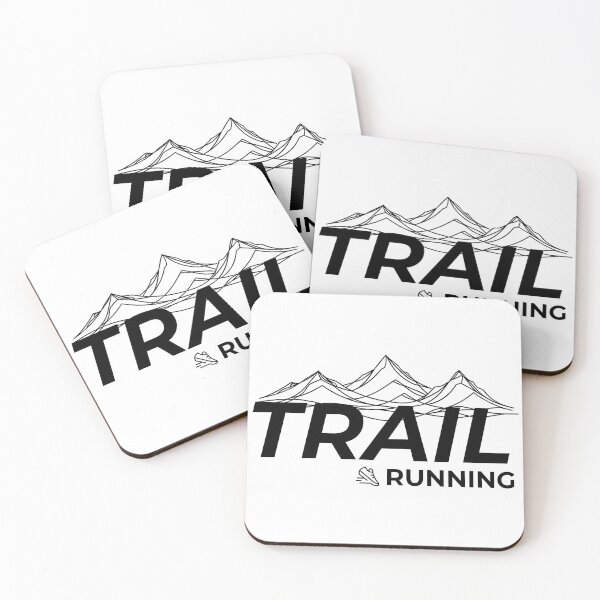 Item preview, Trail running mountain minimalist line art designed and sold by OutdoorMemories.