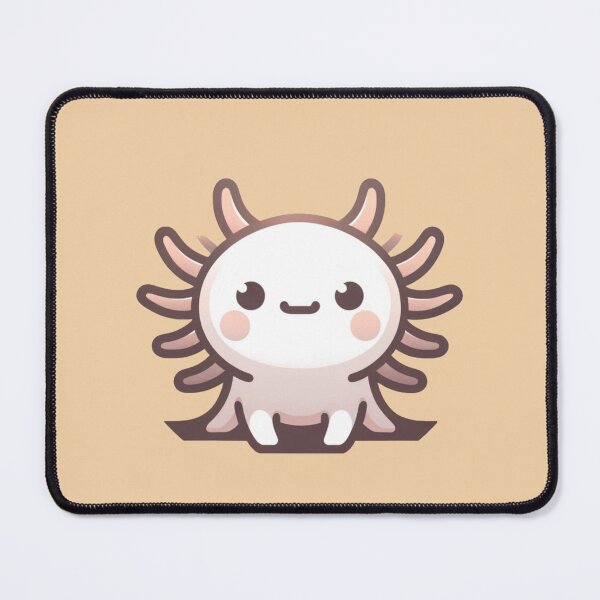 Item preview, happy smiling axolotl designed and sold by crea8iveway.