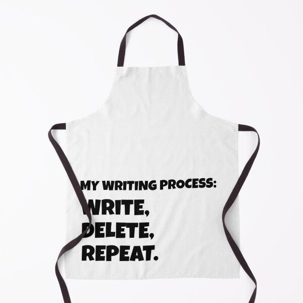 Item preview, My Writing Process: Write, Delete, Repeat designed and sold by shmodev.