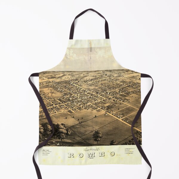 Item preview, Romeo, Michigan (1868) designed and sold by allhistory.