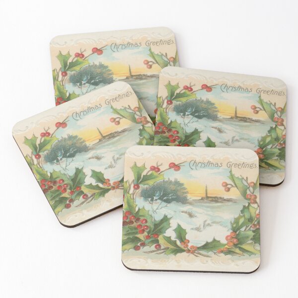 Item preview, Navidad vintage invierno designed and sold by HistoriAnaPrint.