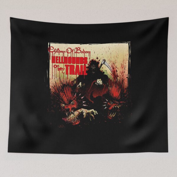 Item preview, Children Of Bodom Hellhounds On My Trail Album designed and sold by lettersorenyu.