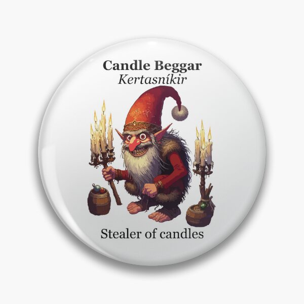 Item preview, The Yule Lads: Candle Beggar (Kertasníkir) designed and sold by BaldMonkDesigns.