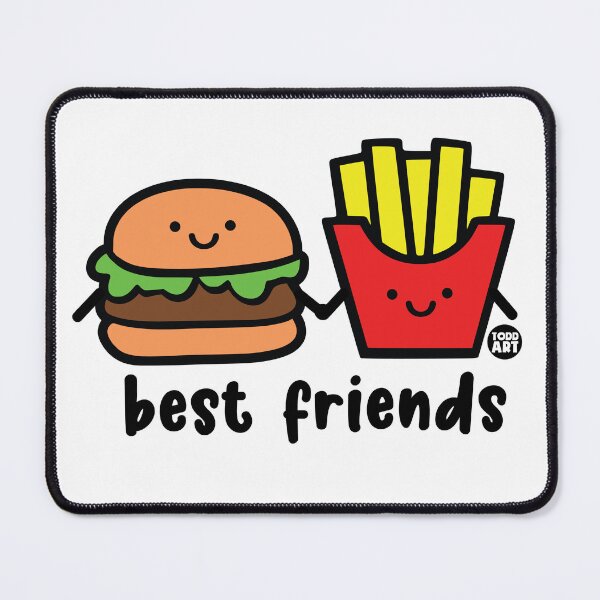 Aperçu de l'œuvre best friends burger fries créée et vendue par TODD GOLDMAN.