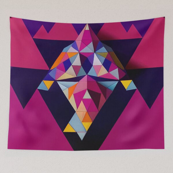 Item preview, Grandomastery Abstract Triangles designed and sold by Grandomastery.