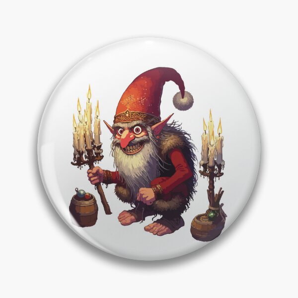 Item preview, The Yule Lads: Candle Beggar (Kertasníkir) without text designed and sold by BaldMonkDesigns.