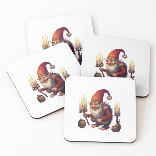 Item preview, The Yule Lads: Candle Beggar (Kertasníkir) without text designed and sold by BaldMonkDesigns.