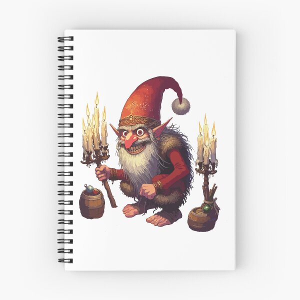 Item preview, The Yule Lads: Candle Beggar (Kertasníkir) without text designed and sold by BaldMonkDesigns.