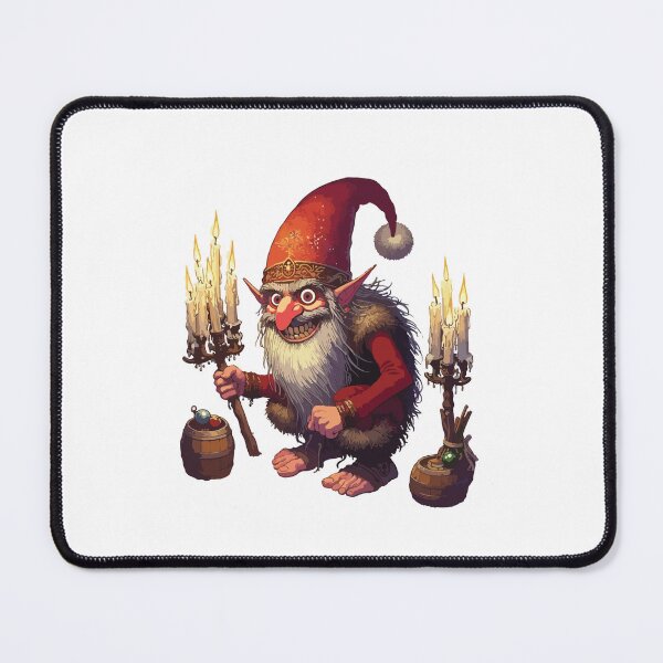 Item preview, The Yule Lads: Candle Beggar (Kertasníkir) without text designed and sold by BaldMonkDesigns.