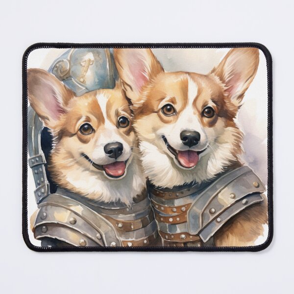 Item preview, Cute Corgi puppy // Corgi puppy cute design // Corgi Dog mats, cute puppy pet bandanas, Puppy cute dog Poster designed and sold by SMARTKIT DESIGNAGENCY.