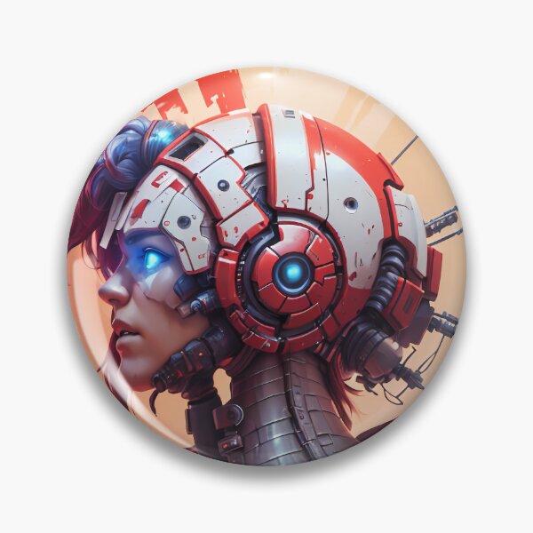 Item preview, Cyborg Girl designed and sold by ThreadedTales.