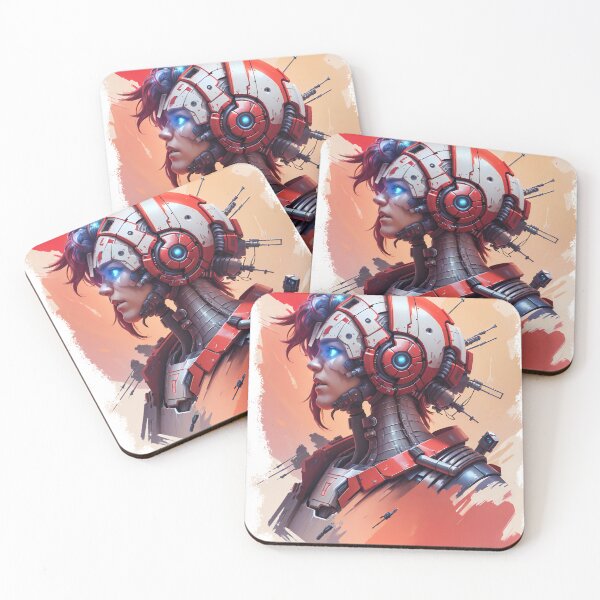 Item preview, Cyborg Girl designed and sold by ThreadedTales.