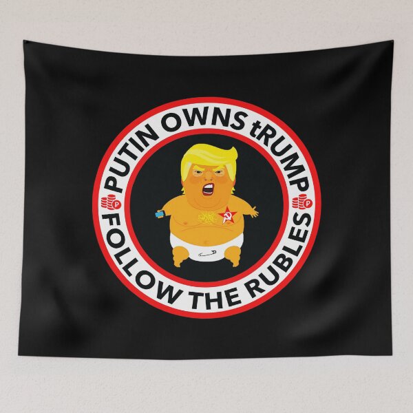 Item preview, Putin Owns Trump designed and sold by Thelittlelord.