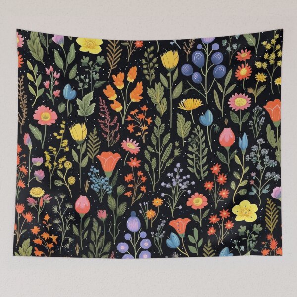 Item preview, Colorful Wildflowers designed and sold by Neika Shimm Designs.