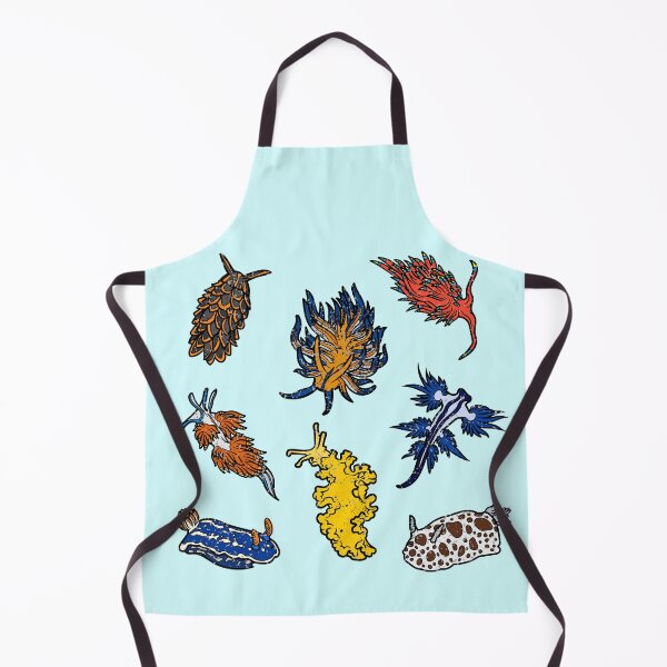 Item preview, Nudibranch Sea Slugs, Vintage Colorful Sea Slug Design designed and sold by AryaSubramanian.