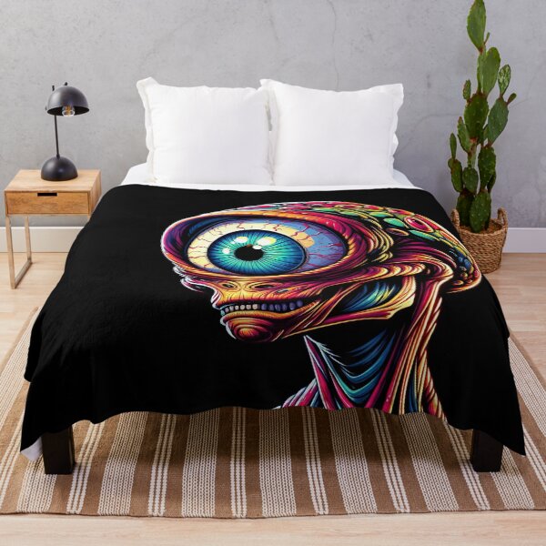 Item preview, Vibrant Cyclops Alien Observer designed and sold by psychcyberpunk.