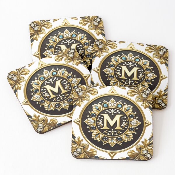 Item preview, Fancy gold M designed and sold by Roxburylane.