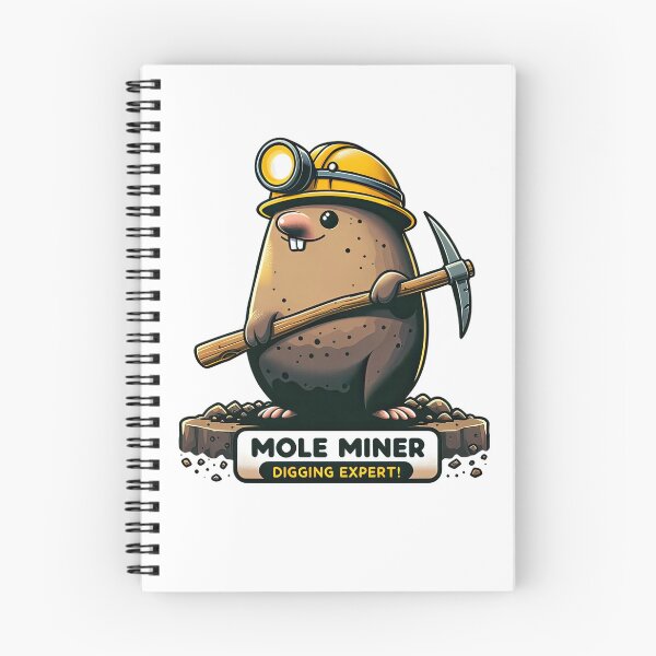 Item preview, Adventurous Mole Mining designed and sold by sbachstroem.