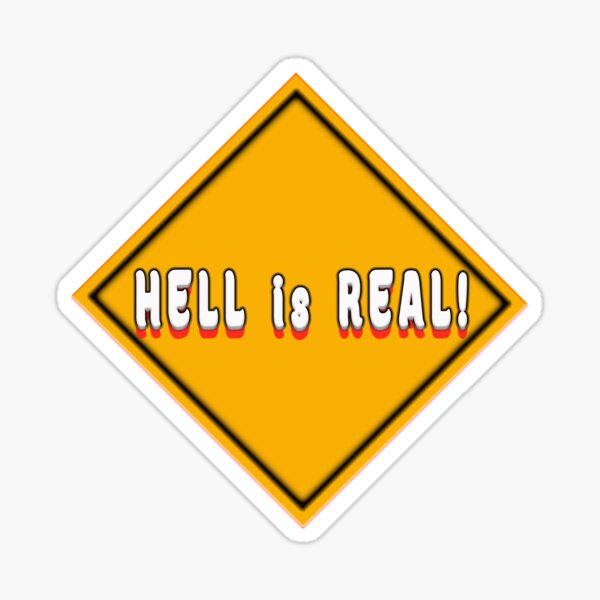 Item preview, Hell is Real designed and sold by HouseofMinion.