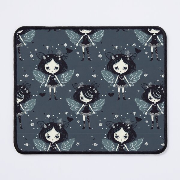 Item preview, Gothic Fairies Pattern #2 designed and sold by Driftwood Spirits.