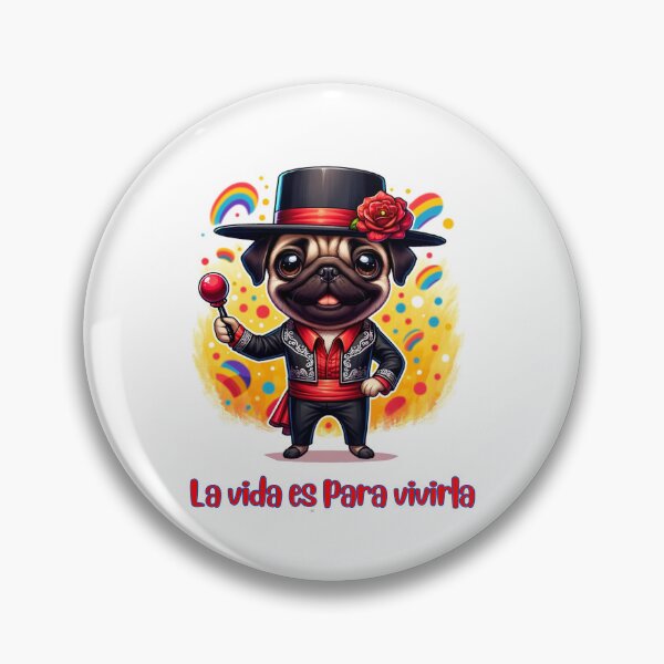 Artikelvorschau, Geschenke für Mopsliebhaber und alles Spanische entworfen und verkauft von Amigo Creations.
