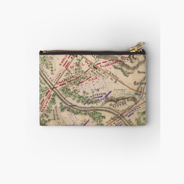 Item preview, Vintage Map of The Battle of Chantilly (1865) designed and sold by BravuraMedia.
