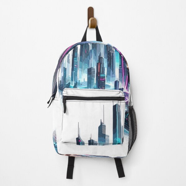 Item preview, Futuristic cityscape designed and sold by LongIslandDesgn.