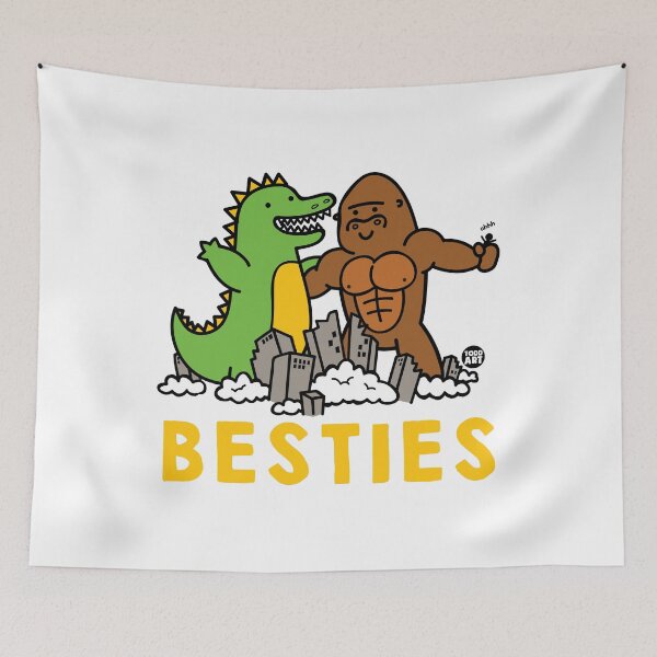Aperçu de l'œuvre BESTIES GODZILLA KONG créée et vendue par TODD GOLDMAN.