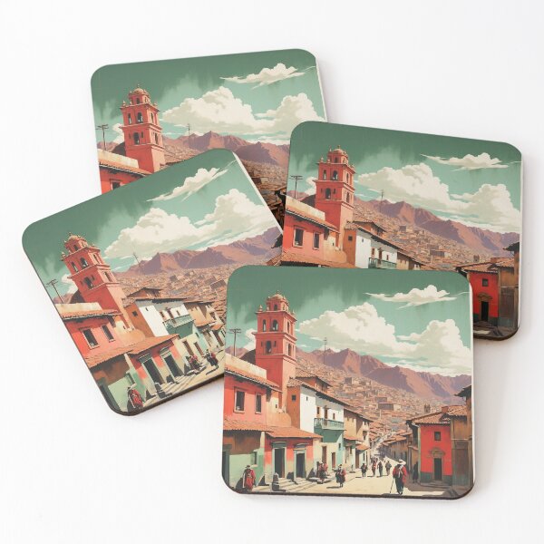 Item preview, Cusco Peru Vintage Poster Tourism designed and sold by TravelersGems.