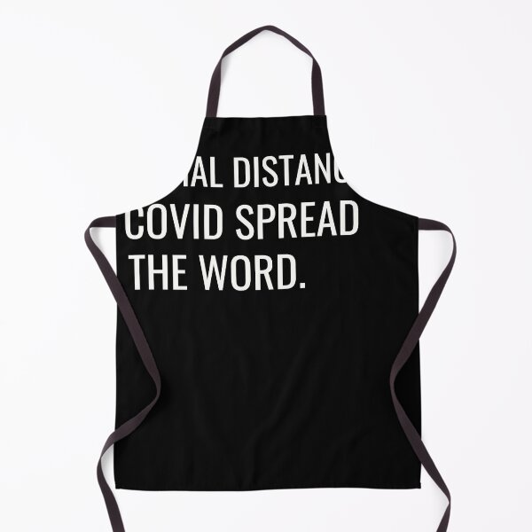 Item preview, Social distancing. COVID spread the word, funny introvert designed and sold by Merchattack.