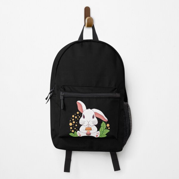 Item preview, Adorable Rabbit Drinking Boba Bubble Tea, Funny Bunny Cartoon designed and sold by RayanPod.