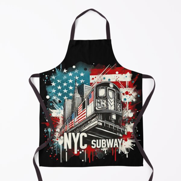 Item preview, New York Subway Christmas Edition NYC Subway Train designed and sold by MayaDelaye.
