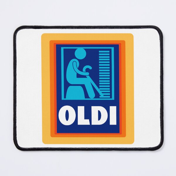 Item preview, Oldi (Oldie, Oldi, Aldi Bargain Store Novelty Joke) designed and sold by GoldustDesigns.
