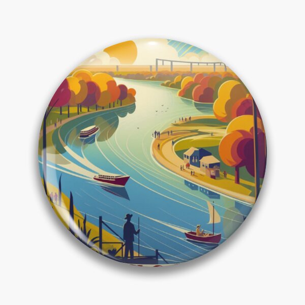 Item preview, The Big Muddy; The Mighty Mississippi River designed and sold by VistaMar.