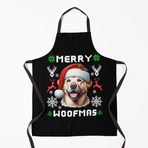 Item preview, Merry Woofmas | Happy Labrador Retriever Dog Christmas Sweater designed and sold by TheMostLikely.