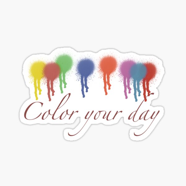 Item preview, Spectrum Splendor - Ignite Creativity with 'Color Your Day' Artwork designed and sold by SmartDesignByBB.