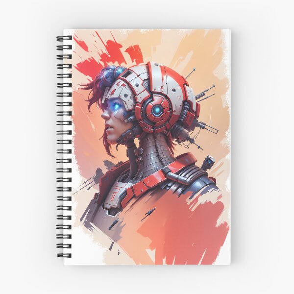 Item preview, Cyborg Girl designed and sold by ThreadedTales.